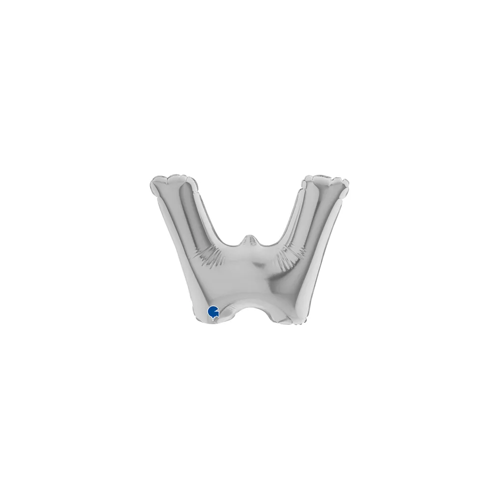 Letter W - Silver - 7 inch - Grabo - 5 St.