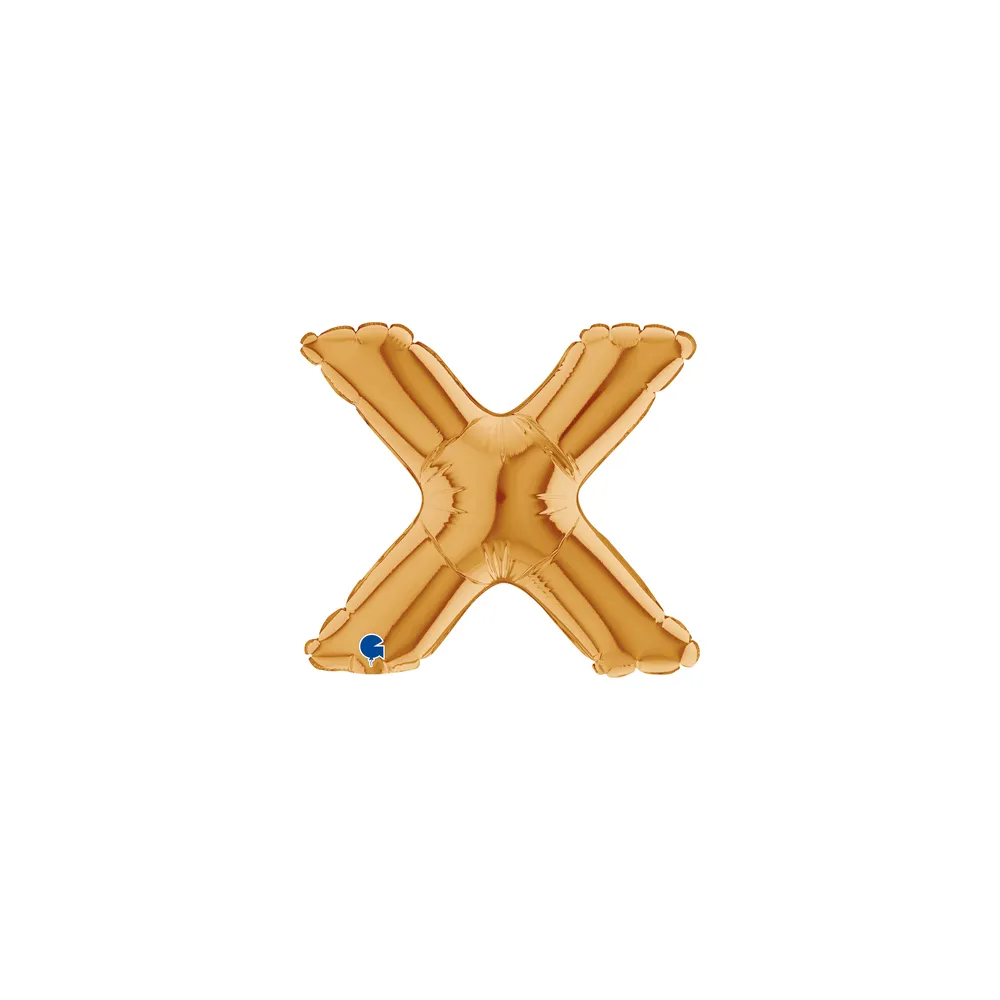 Letter X - Gold - 7 inch - Grabo - 5 Stuks