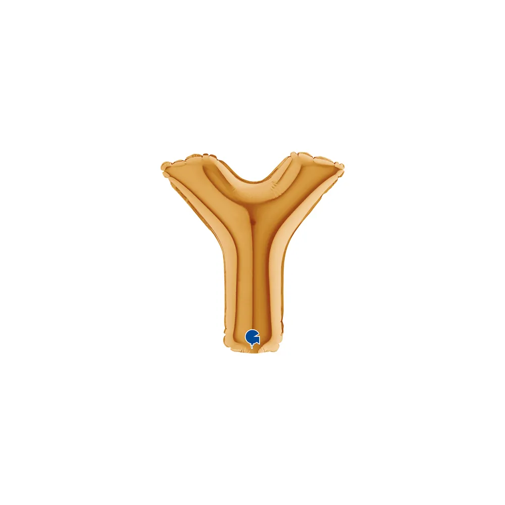 Letter Y - Gold - 7 inch - Grabo - 5 St.