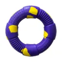 Dur - Dog Toy - Ring Large - Violet / Yellow - 1 Stuk