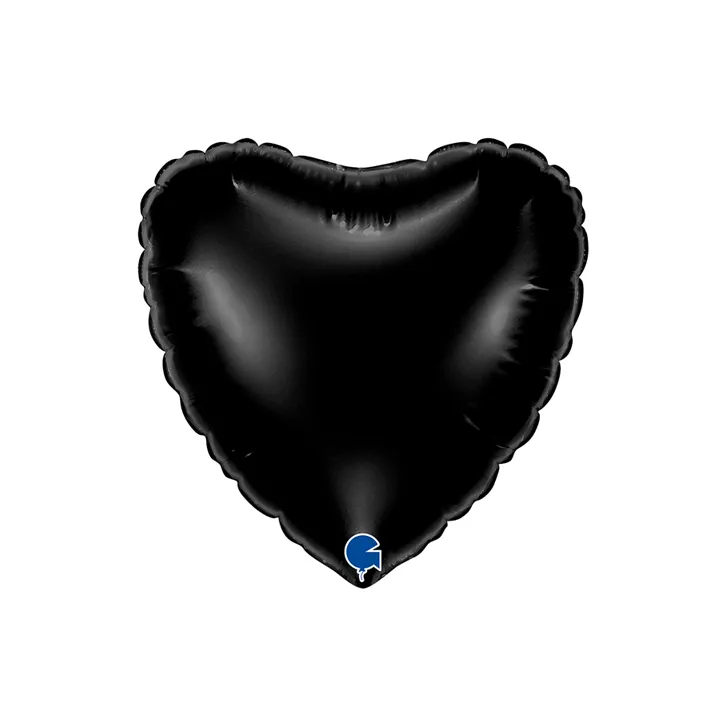 Heart Black - 9 inch - Grabo - 10 St.