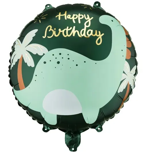 Happy Birthday - Brontosaurus - 18 inch