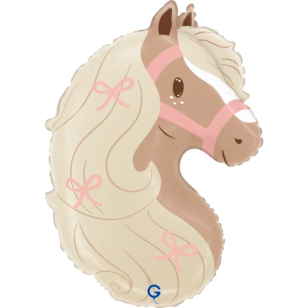 Boho Pony Head - 23 inch - Grabo