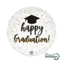 Happy Graduation - Satin Confetti - 18 inch - Betallic
