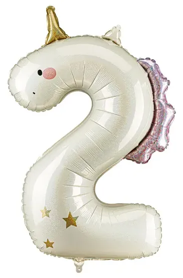 Number 2 - Unicorn - 36 inch