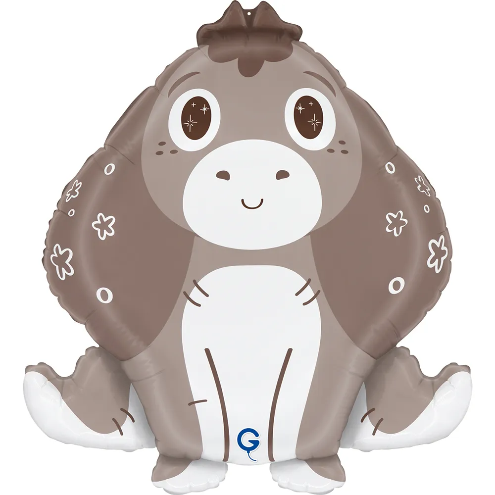 [G72264-P] Boho Donkey - 21 inch - Grabo