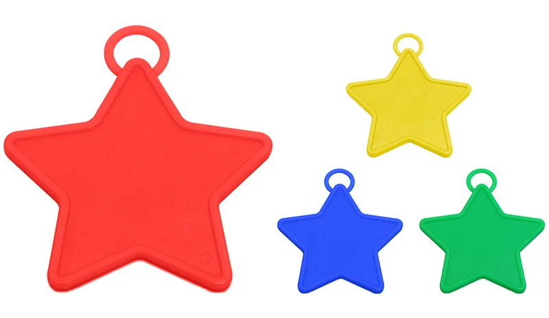 Balloon Weights - Stars - Assortment - 50 Stuks