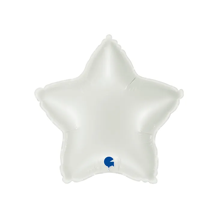 [09218WH-B10] Star White - 9 inch - Grabo - 10 St.