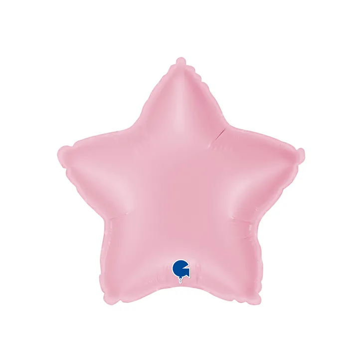 Star Pastel Pink - 9 inch - Grabo - 10 Pcs