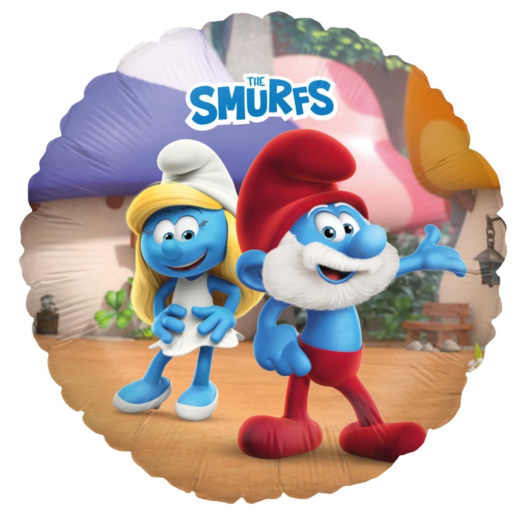 The Smurfs - Papa Schlumpf und Schlumpfine - 18 inch
