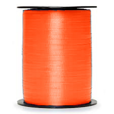 [10032] Ribbed Ribbon - Orange - 5mm - 500m
