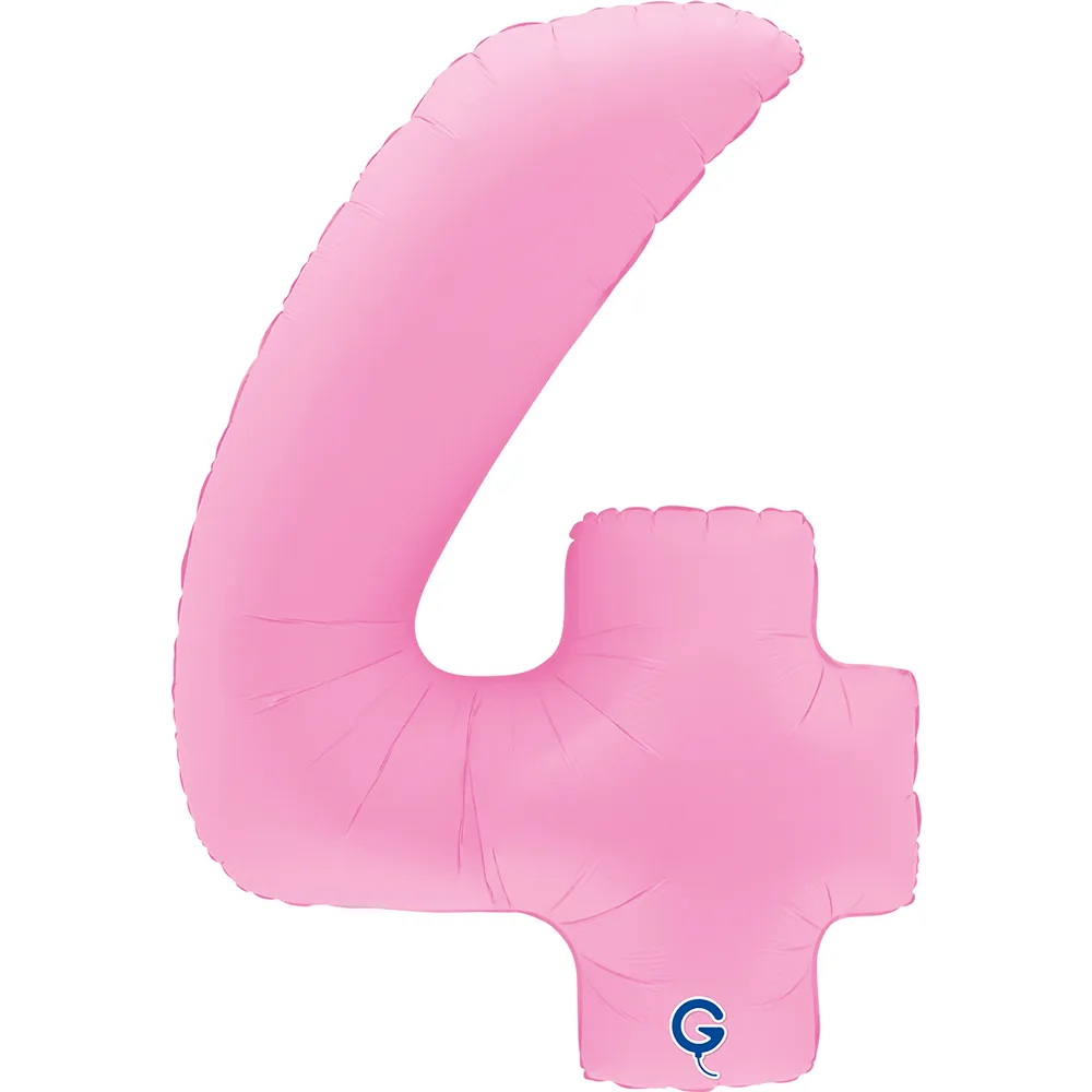 Number 4 - Sakura Pink - 40 inch - Grabo