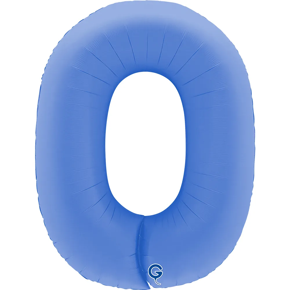 Number 0 - Lotus Blue - 40 inch - Grabo