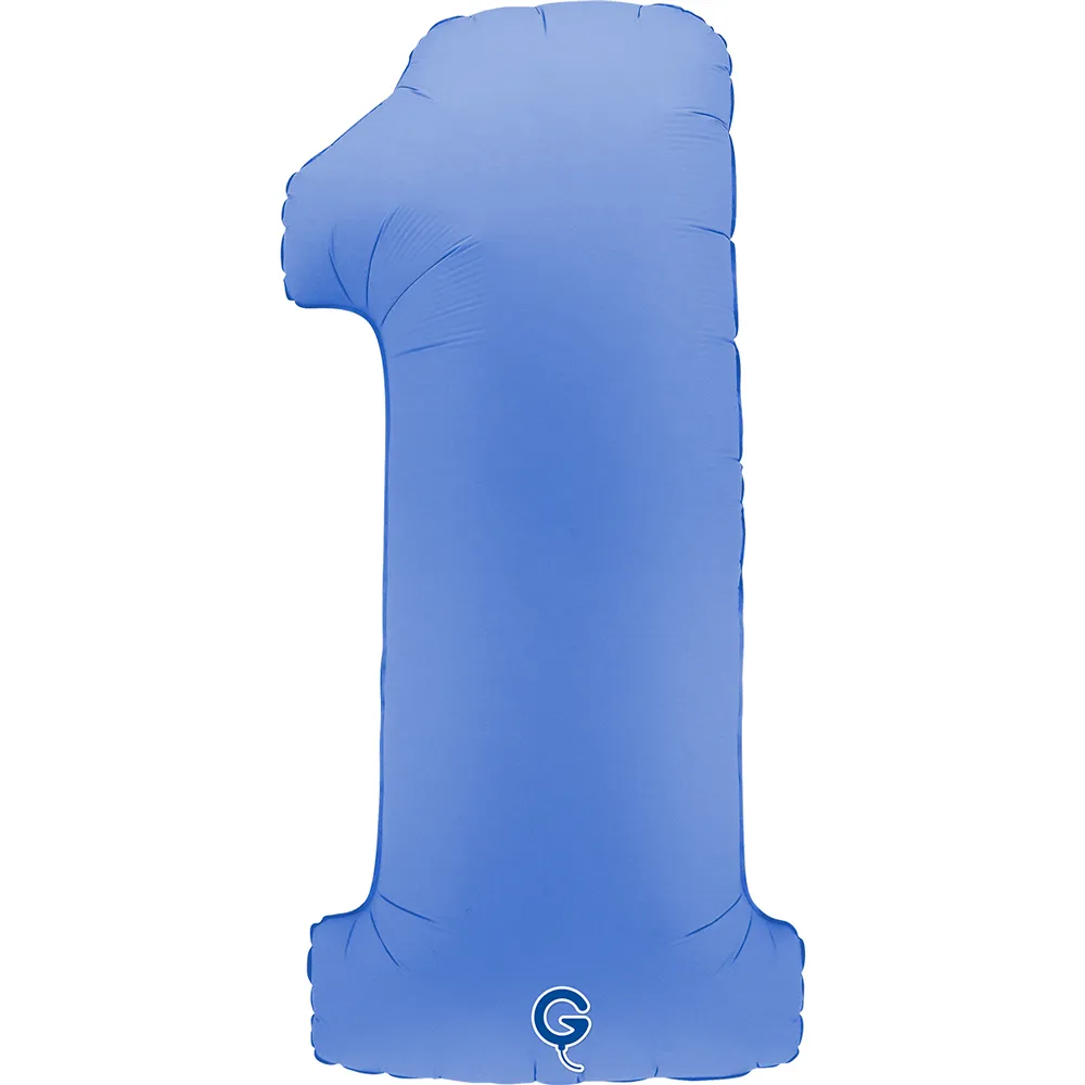 Number 1 - Lotus Blue - 40 inch - Grabo
