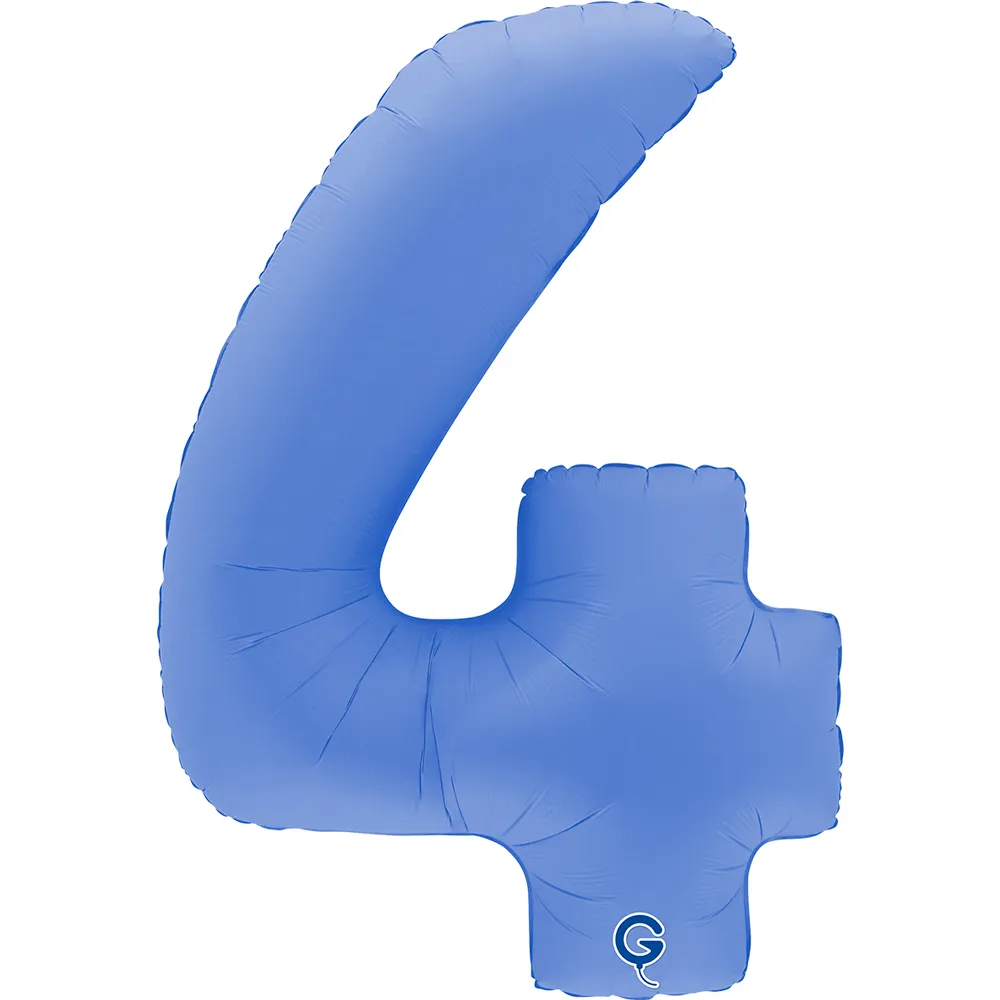 Number 4 - Lotus Blue - 40 inch - Grabo