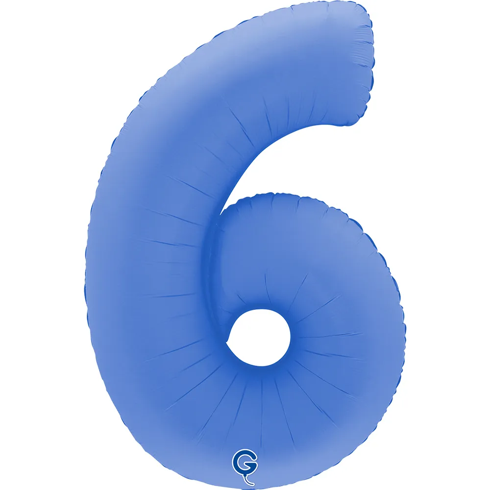 Number 6 - Lotus Blue - 40 inch - Grabo