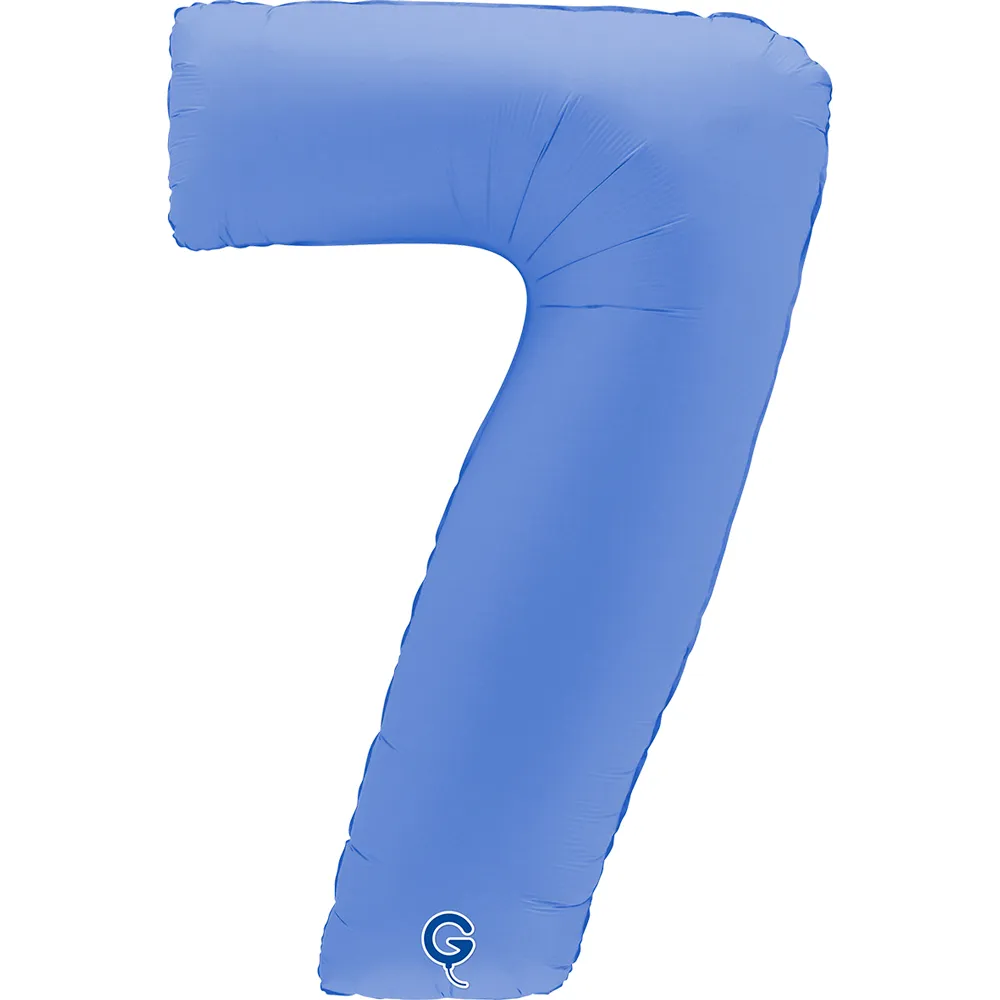 Number 7 - Lotus Blue - 40 inch - Grabo
