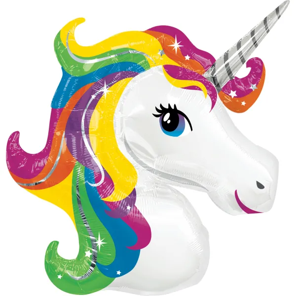 [3129975] Rainbow Unicorn - 33 inch - Anagram