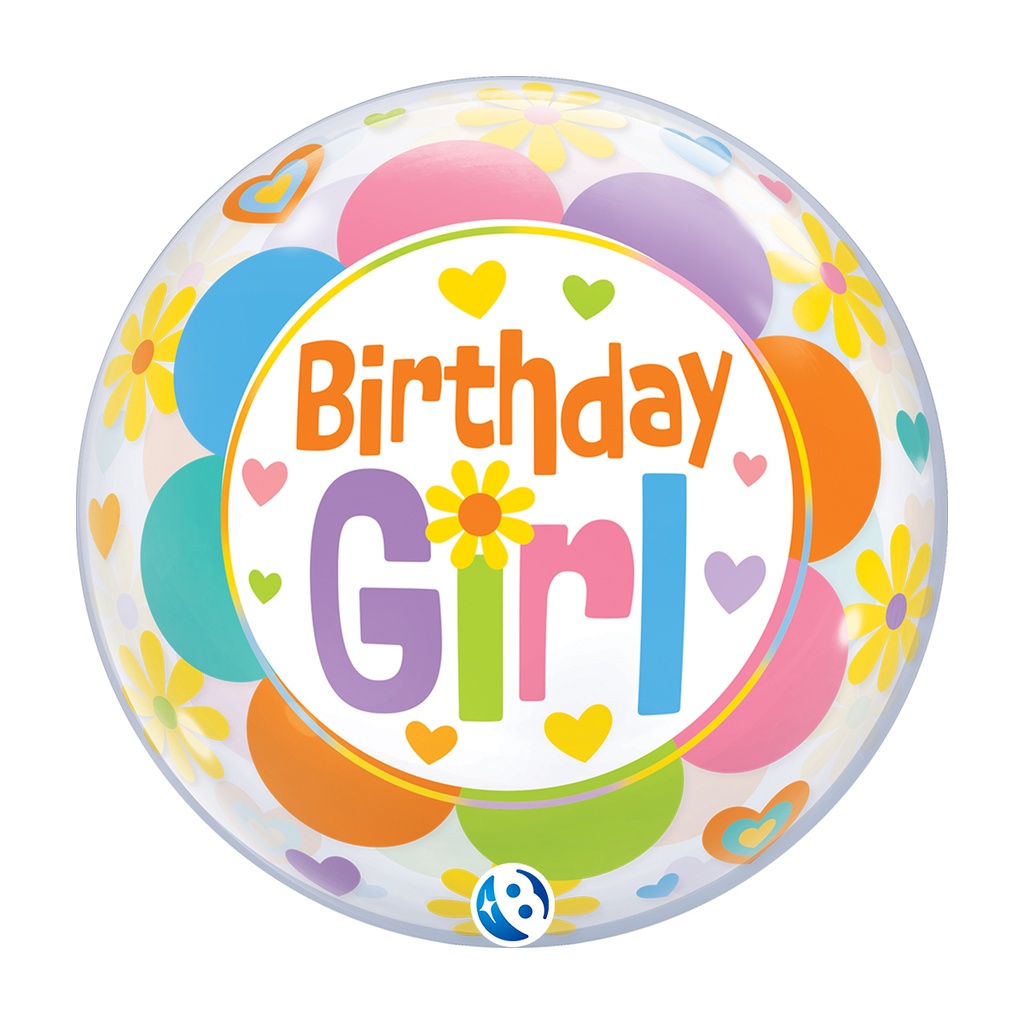 [10258035] Birthday Girl - Bubble - 22 inch - Takarakosan