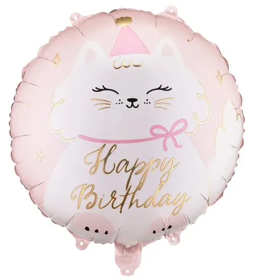 Happy Birthday - Kitty - 18 inch