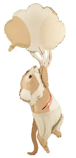 [FB408] Mouse with Balloons - 41 inch