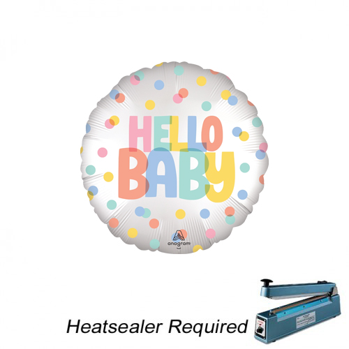 Hello Baby - Satin Modern - 9 inch - Anagram