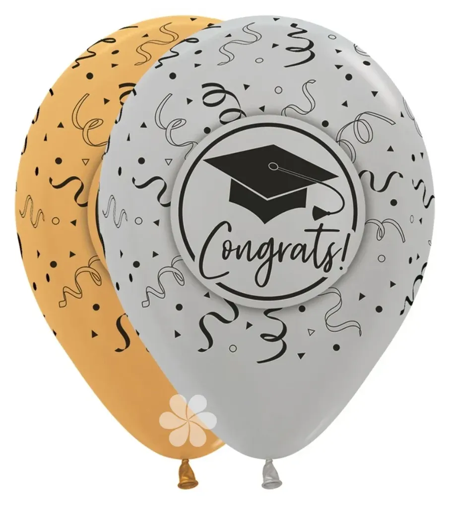 R12 - Retail Pack - Congrats Graduation - Assortment - 12 x 12 St.