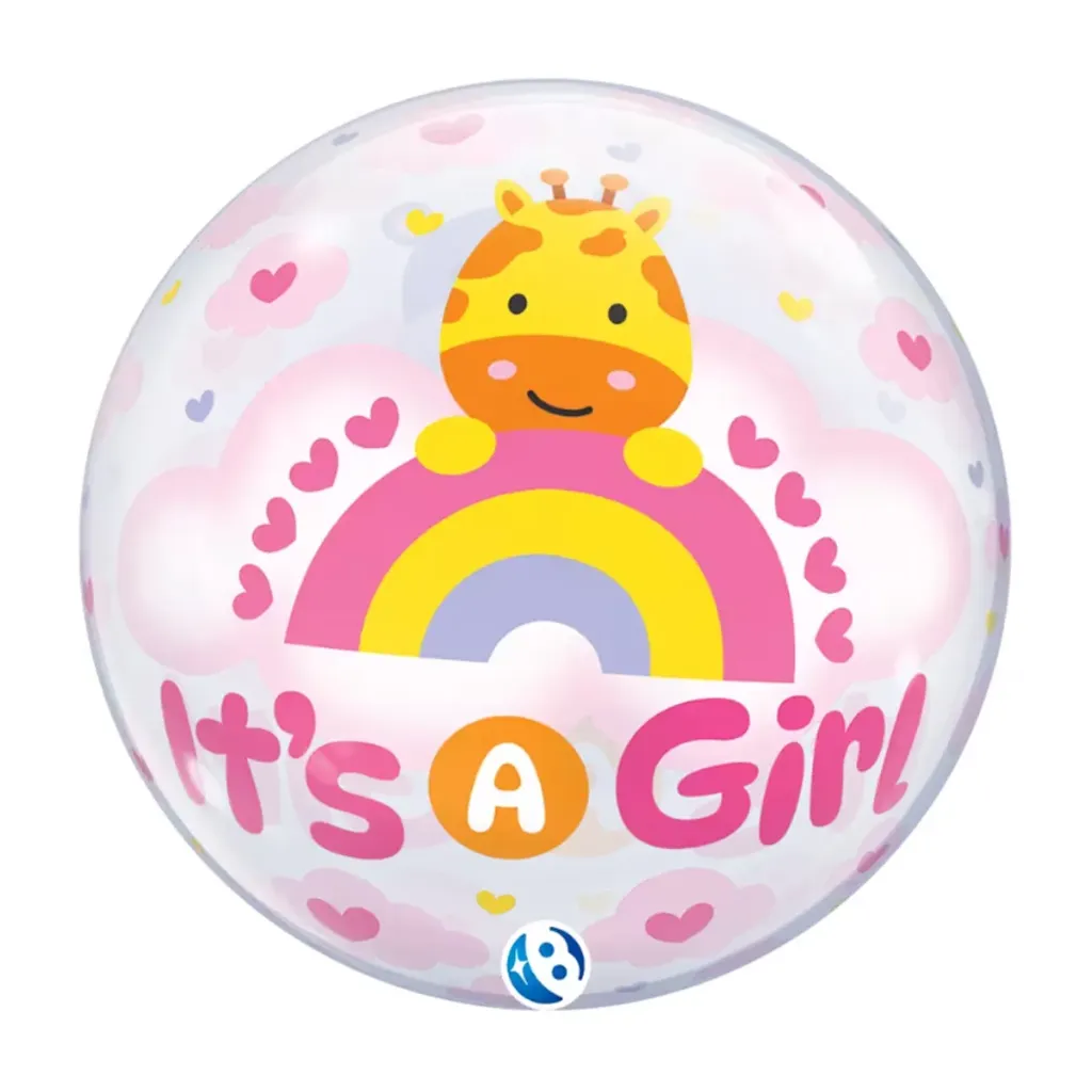 It's A Girl - Animals - Bubble - 22 inch - Takarakosan