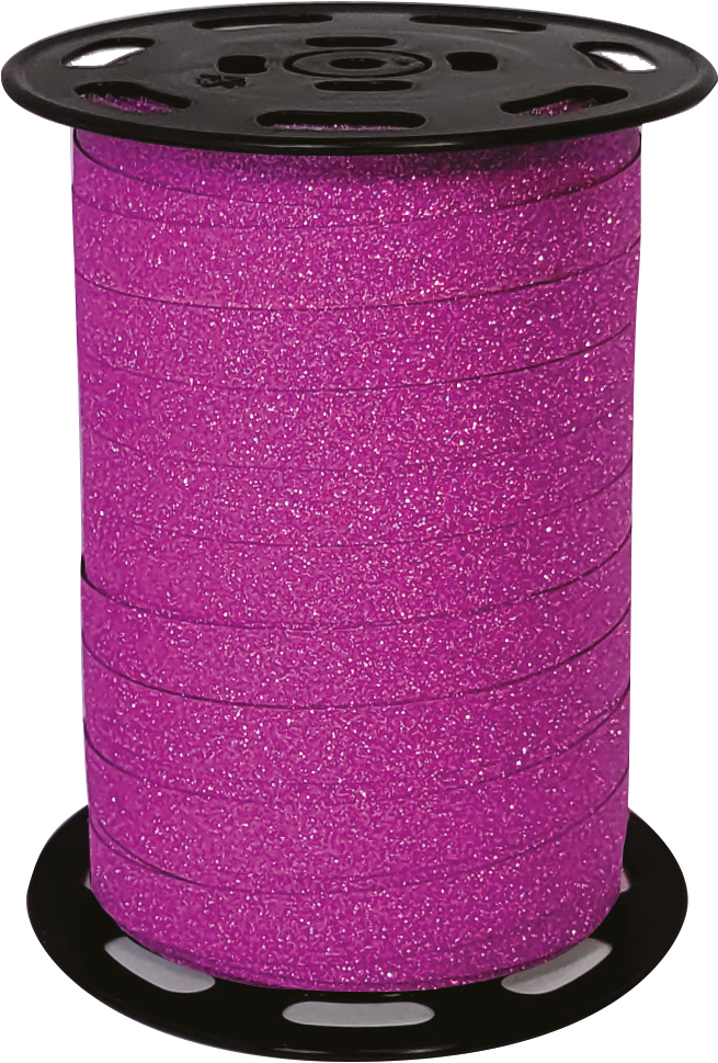 [11052046] Glitter Ribbon - Azalée -10mm -100m