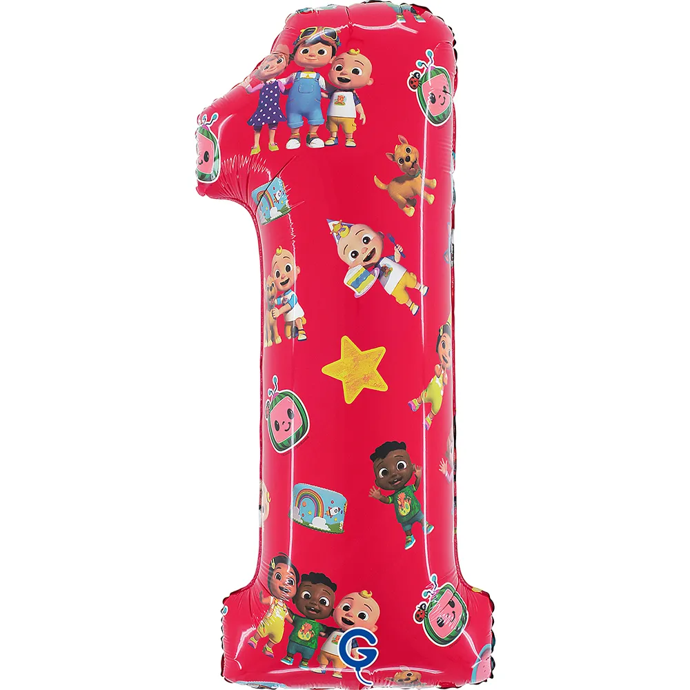 CoComelon - Number 1 - 26 inch - Grabo - ONVERPAKT
