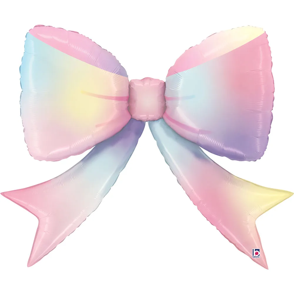 [25614-P] Multicolor Bow - 41 inch - Betallic
