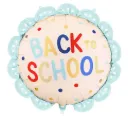 Back To School - Cream-Blue - 20 inch