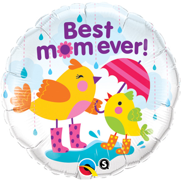 Best Mom Ever - Birds - 18 inch