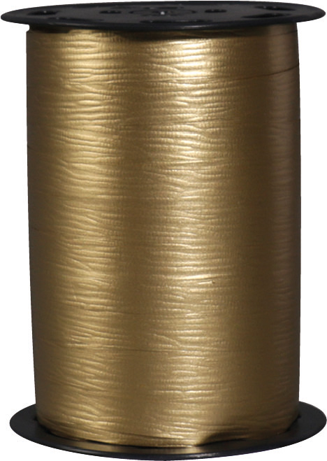 [13501006] Matte Ribbon -Gold - 10mm - 250m
