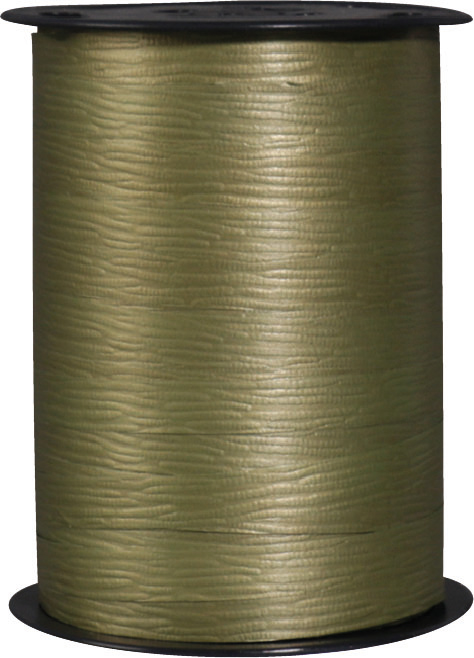 [13501507] Matte Ribbon - Olive - 10mm - 250m
