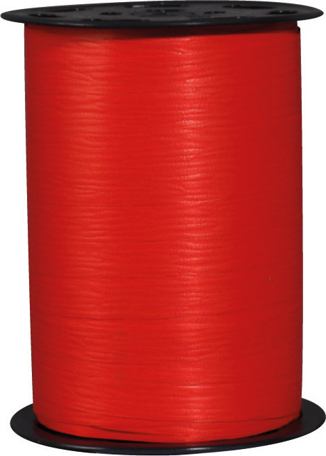 [13501529] Matte Ribbon - Rouge -10mm - 250m