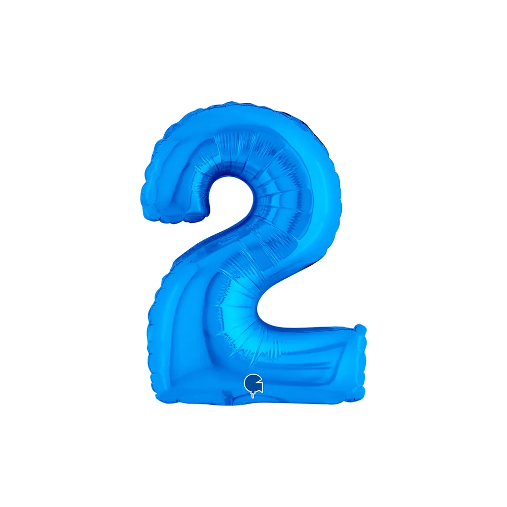 [14002B-P] Number 2 - Blue - 14 inch - Grabo
