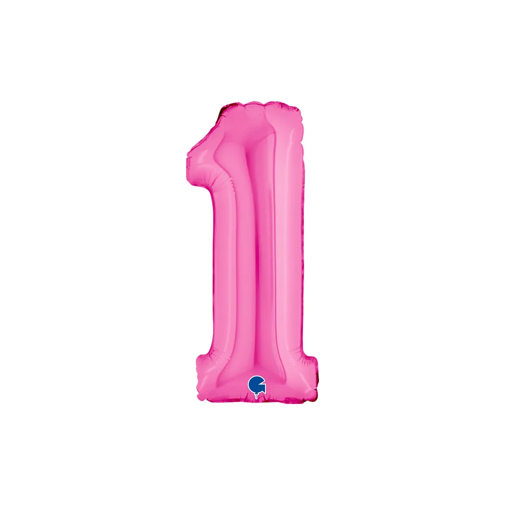 Number 1 - Fuchsia - 14 inch - Grabo