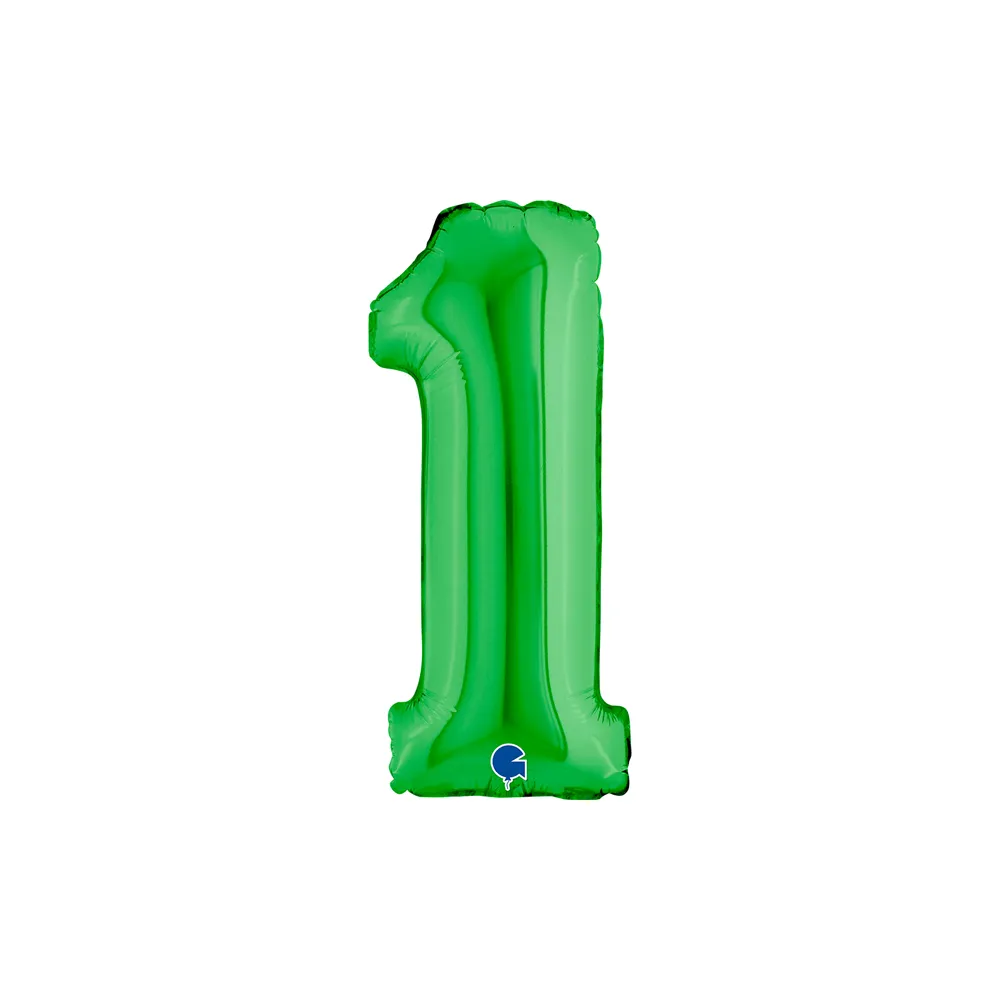 Number 1 - Green - 14 inch - Grabo