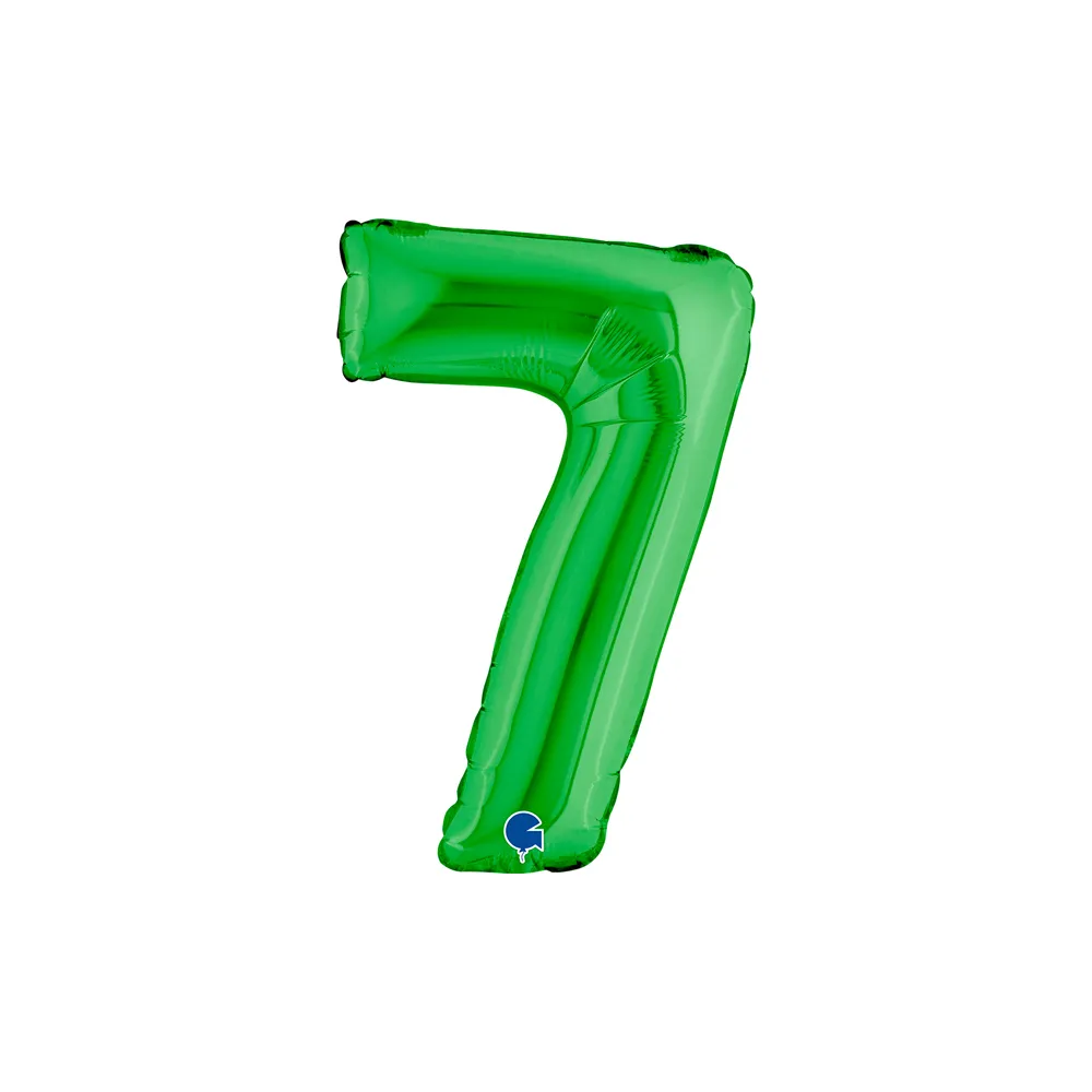 Number 7 - Green - 14 inch - Grabo