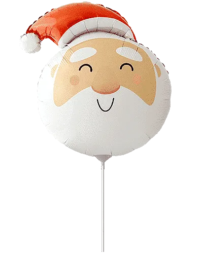 Santa Head Mini - 9 inch - Flex