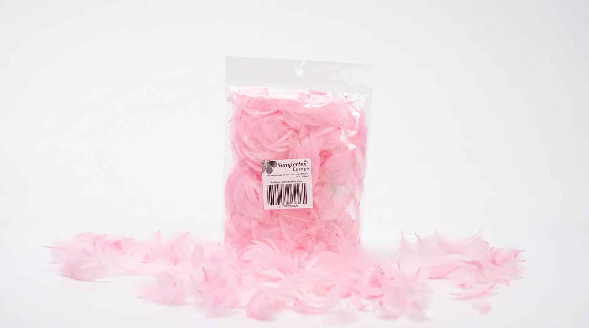 Feathers - Light Pink - 100 Pcs / Emballage