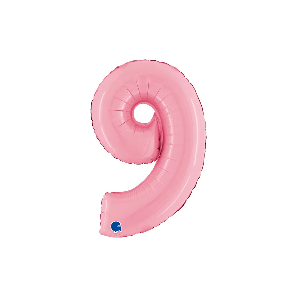 Number 9 - Pink - 14 inch - Grabo