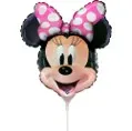 Minnie Mouse Face - 14 inch - Grabo - Pas Emballé