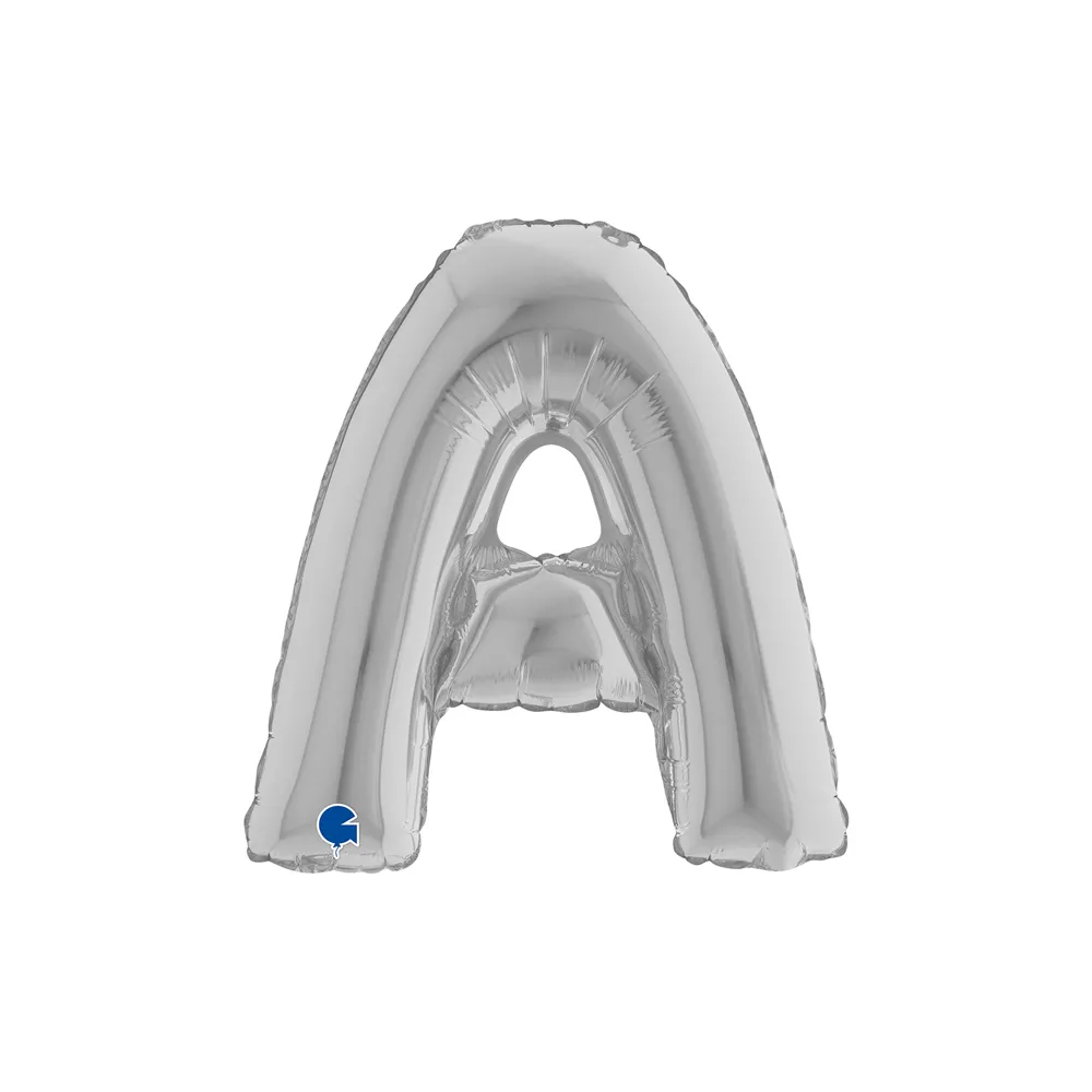 Letter A - Silver - 14 inch - Grabo