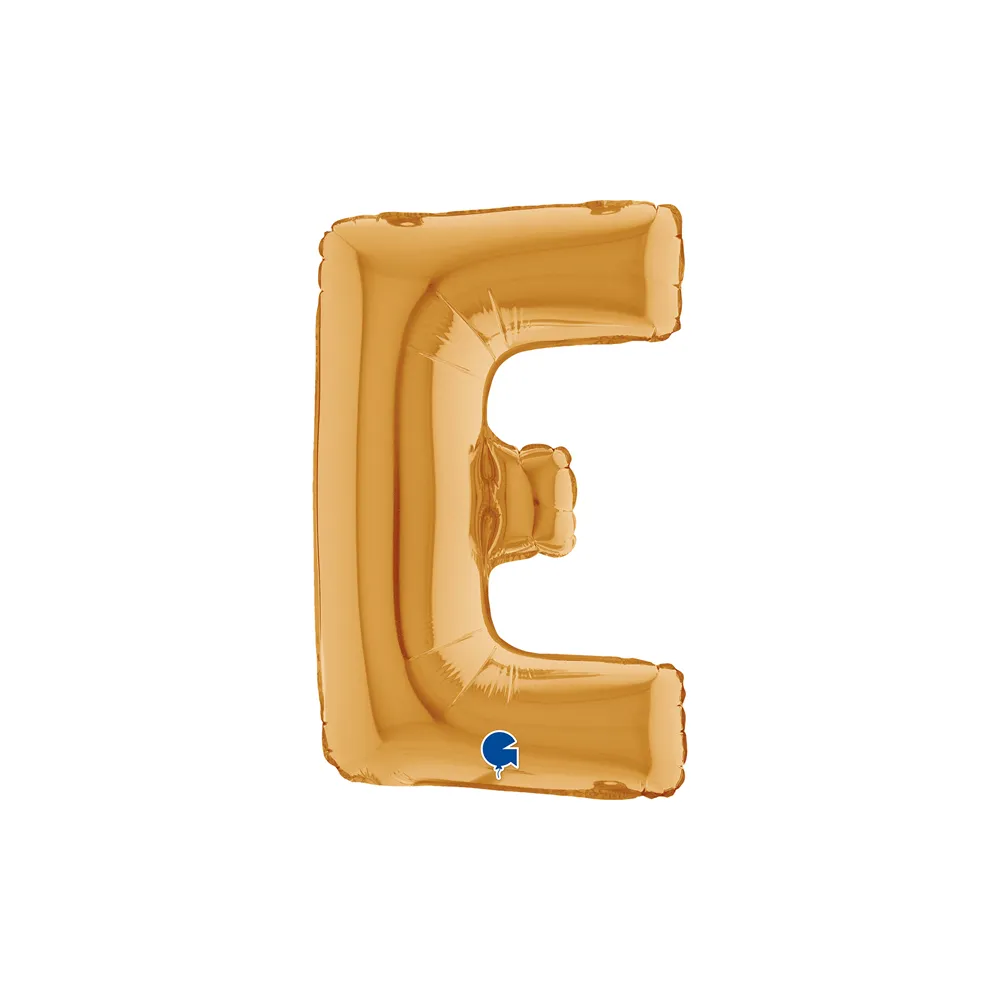 [14242G-P] Letter E - Gold - 14 inch - Grabo