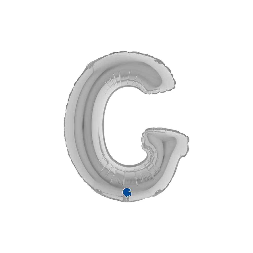 Letter G - Silver - 14 inch - Grabo