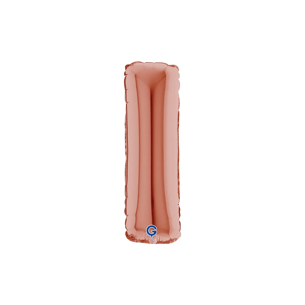 [142823RG-P] Letter I - Rose Gold - 14 inch - Grabo