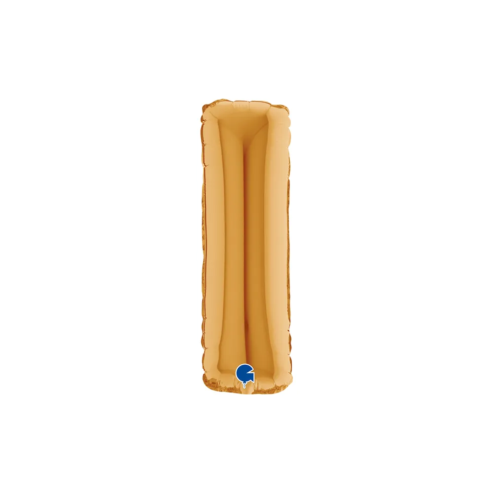 [14282G-P] Letter I - Gold - 14 inch - Grabo