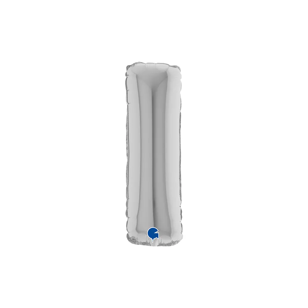 Letter I - Silver - 14 inch - Grabo